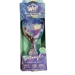 Wet Brush Mini Detangler Hairbrush Stellar Skies Limited Edition Soft Bristles